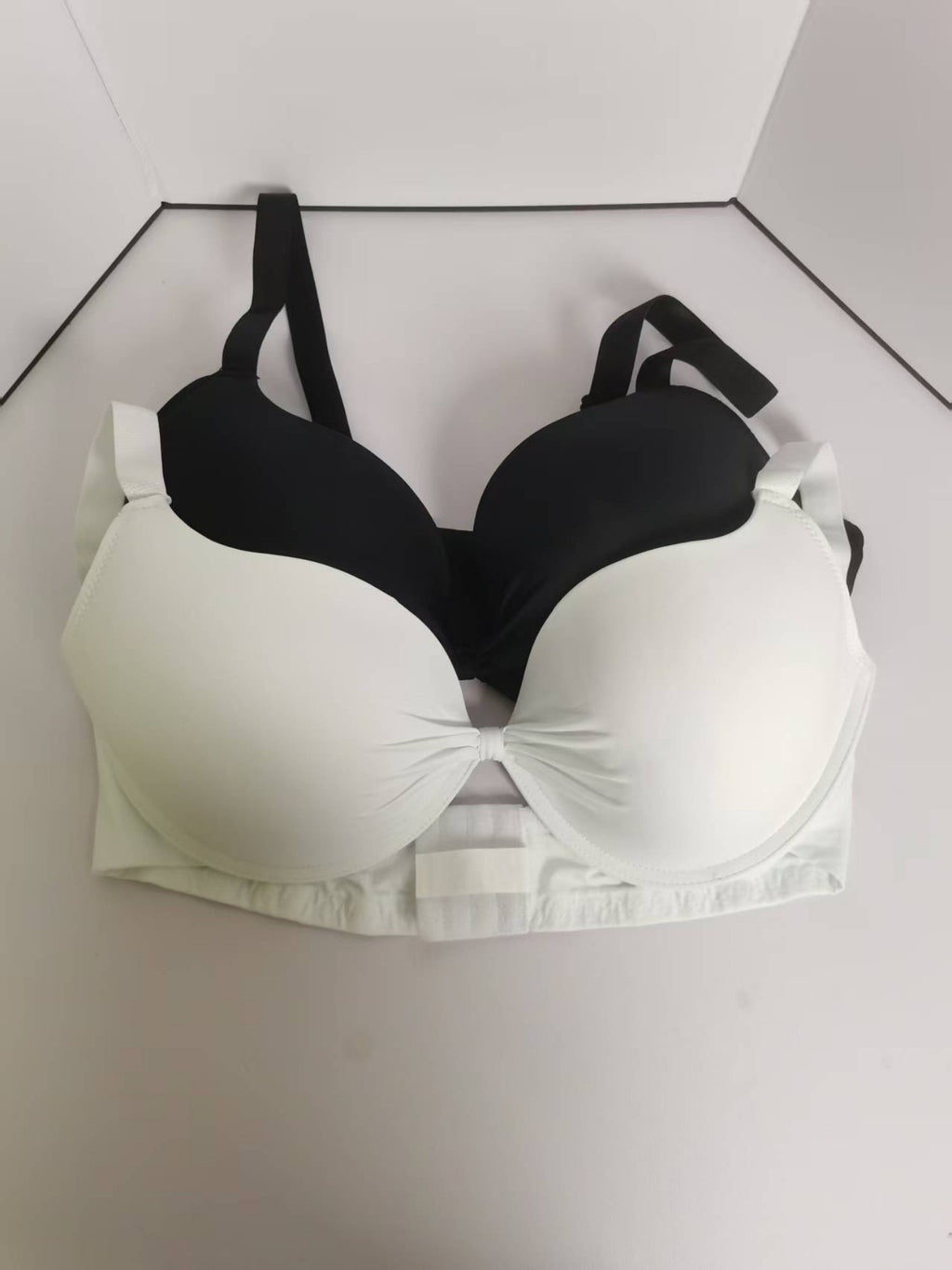 Lot de 2 soutiens-gorge grande taille — Nœud central drapé