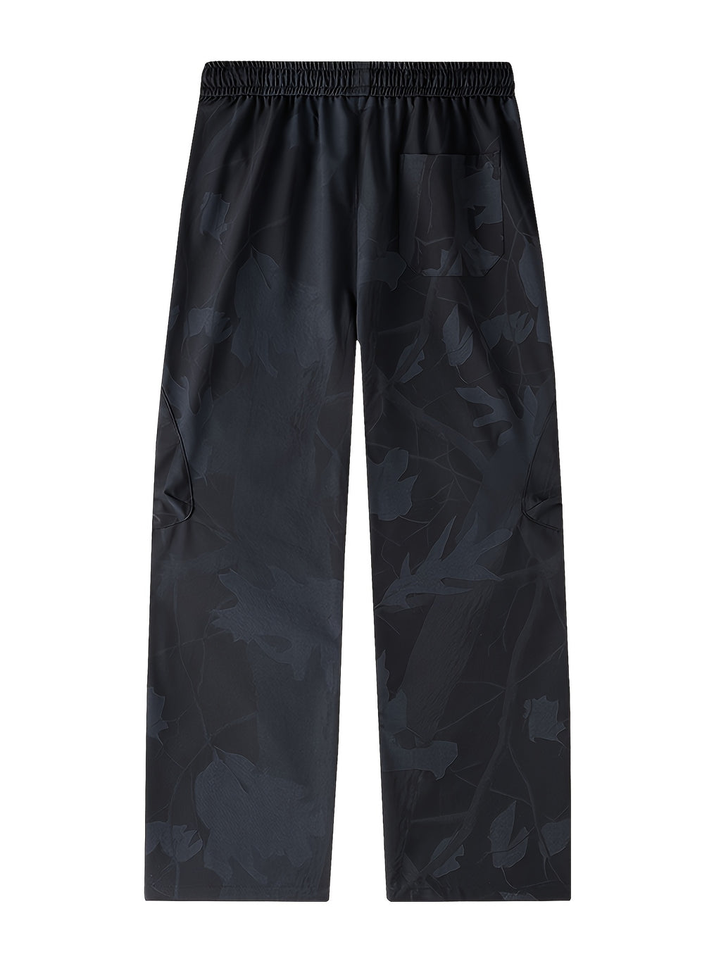 Pantalon cargo grande taille, ourlet droit