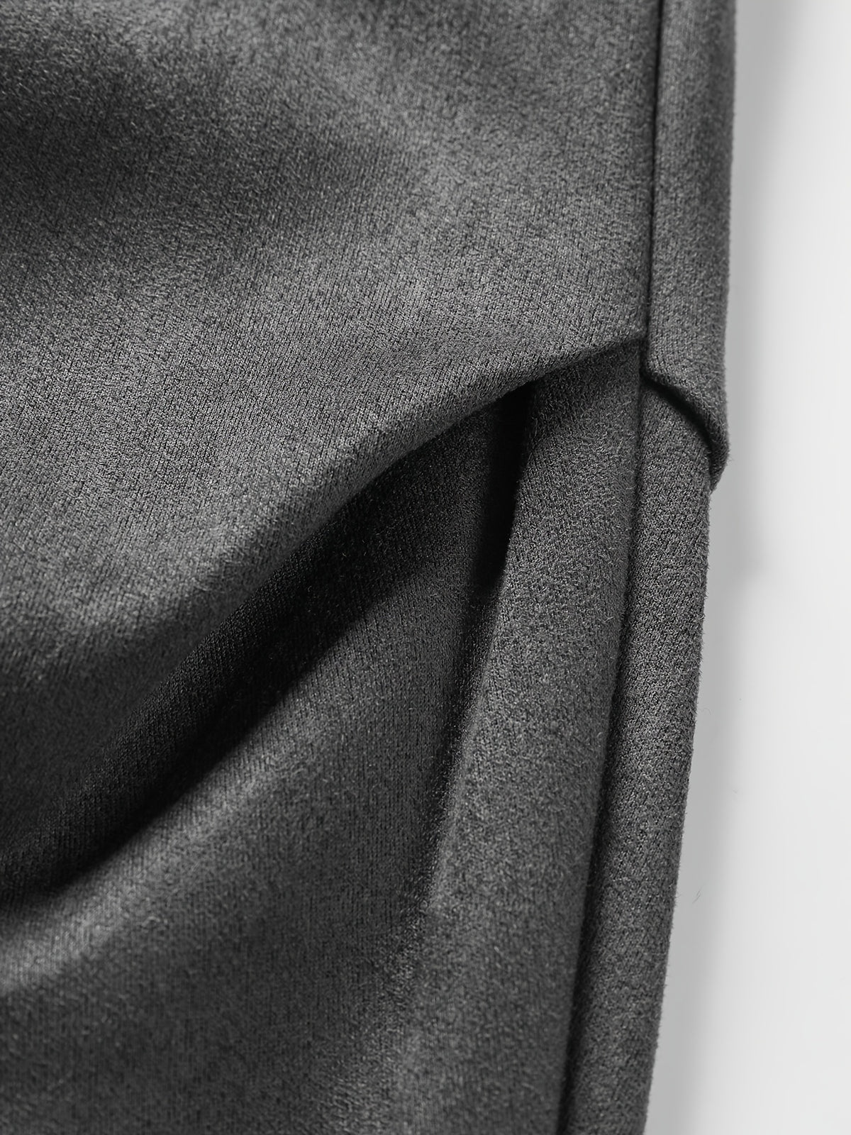 Pantalon cargo grande taille, coupe parachute à cordon