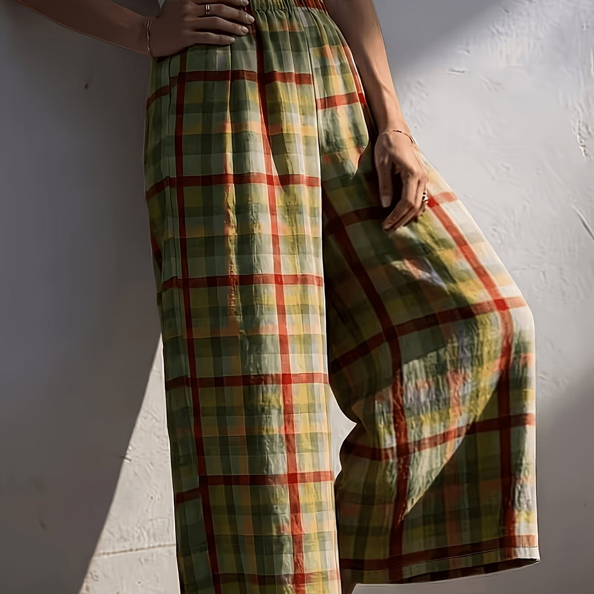Plaid Vert