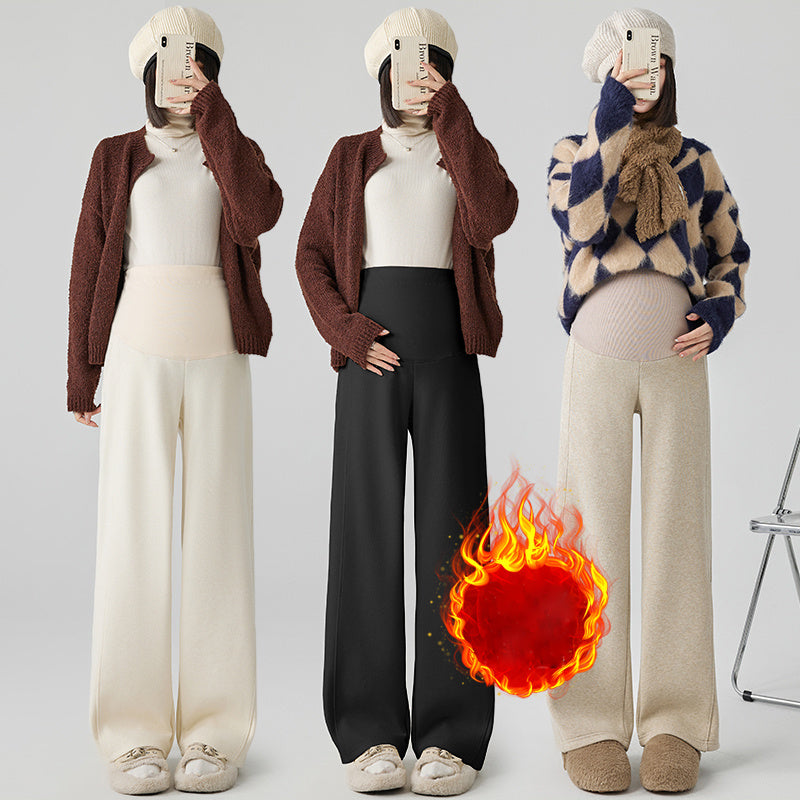 Pantalon de maternité grande taille — Bandeau haut couvrant