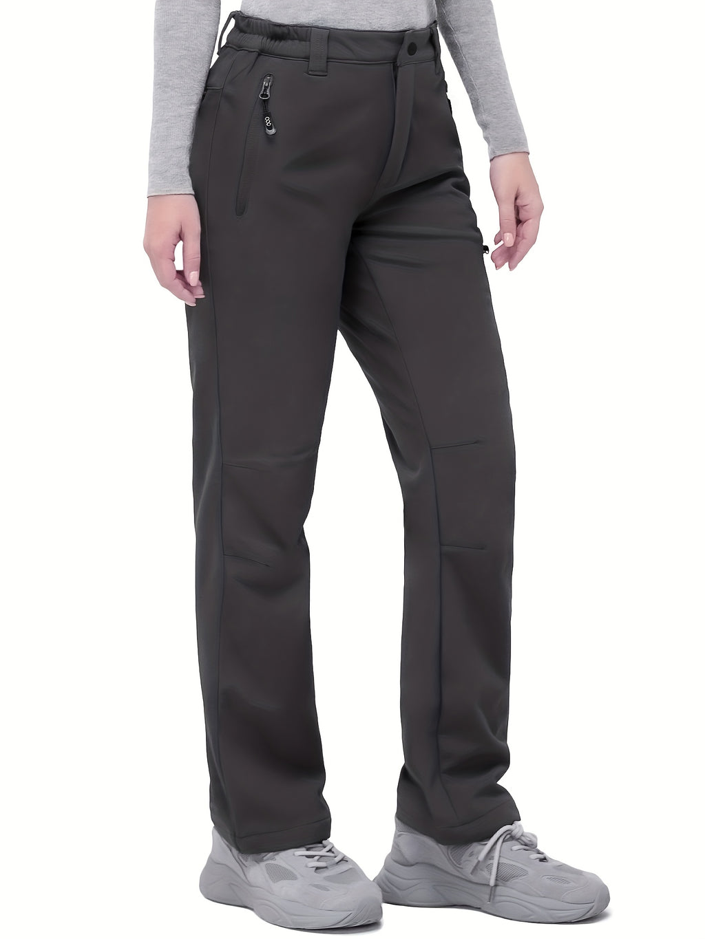 Pantalon de randonnée grande taille — Doublure polaire quatre poches