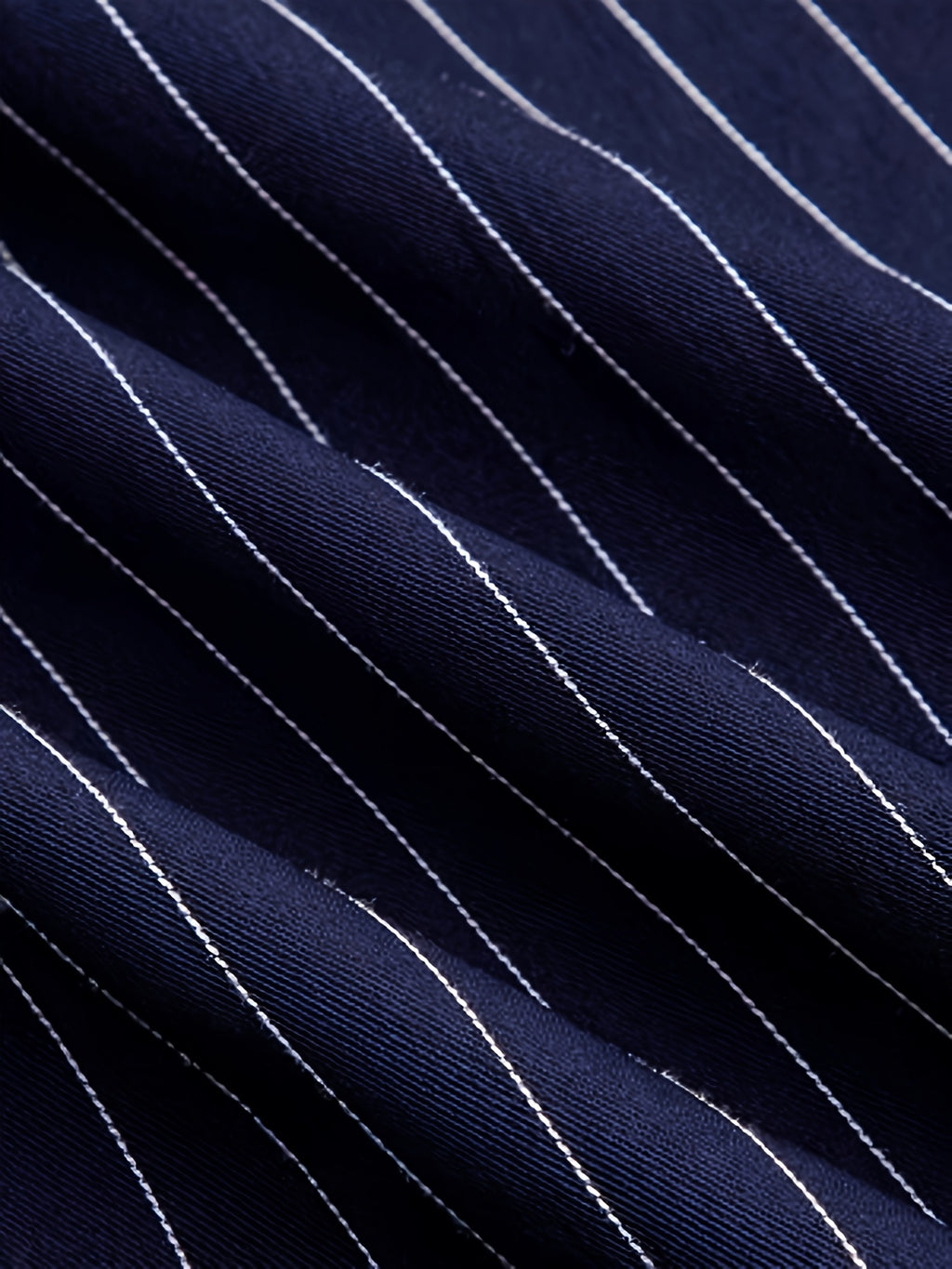 Pantalon tailleur grande taille — Marine à rayures tennis