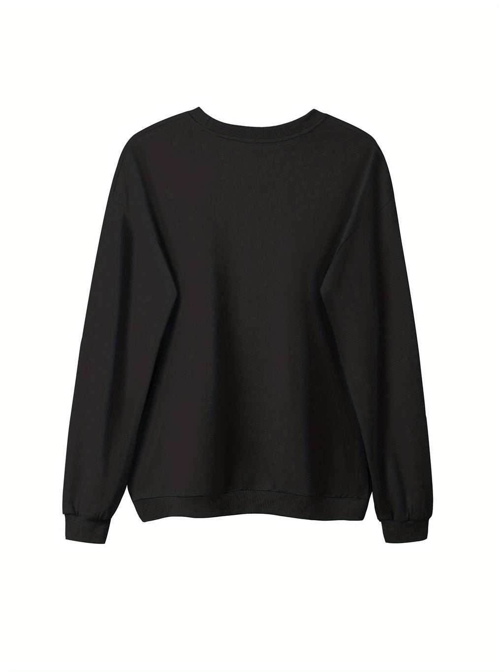 Pull grande taille, col rond, toucher naturel, chaleur d'hiver, vue de profil