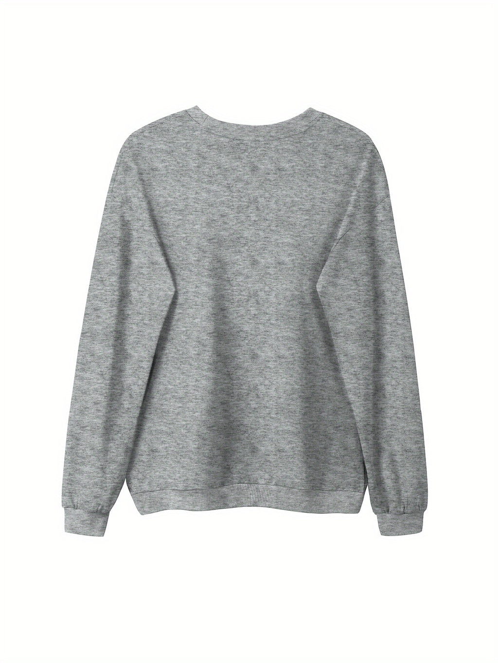 Pull grande taille, col rond, toucher naturel, chaleur d'hiver, porté de face