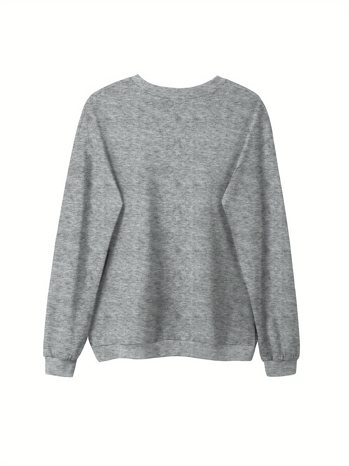 Pull grande taille, col rond, toucher naturel, chaleur d'hiver, porté de face
