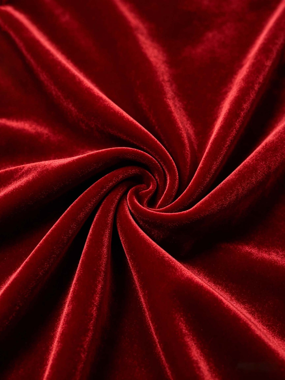 Robe courte grande taille — Velours bordeaux à manches lurex