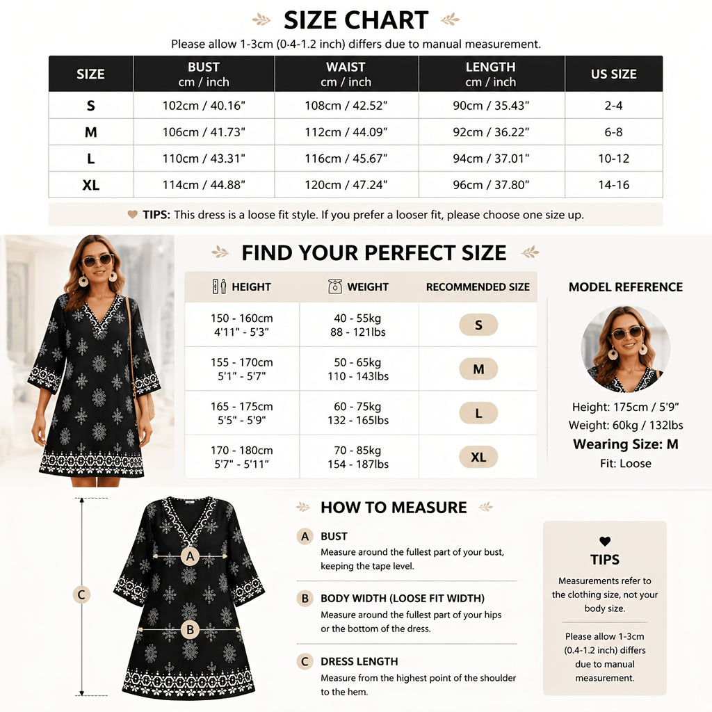 Robe courte grande taille, médaillons bandana, huit fonds