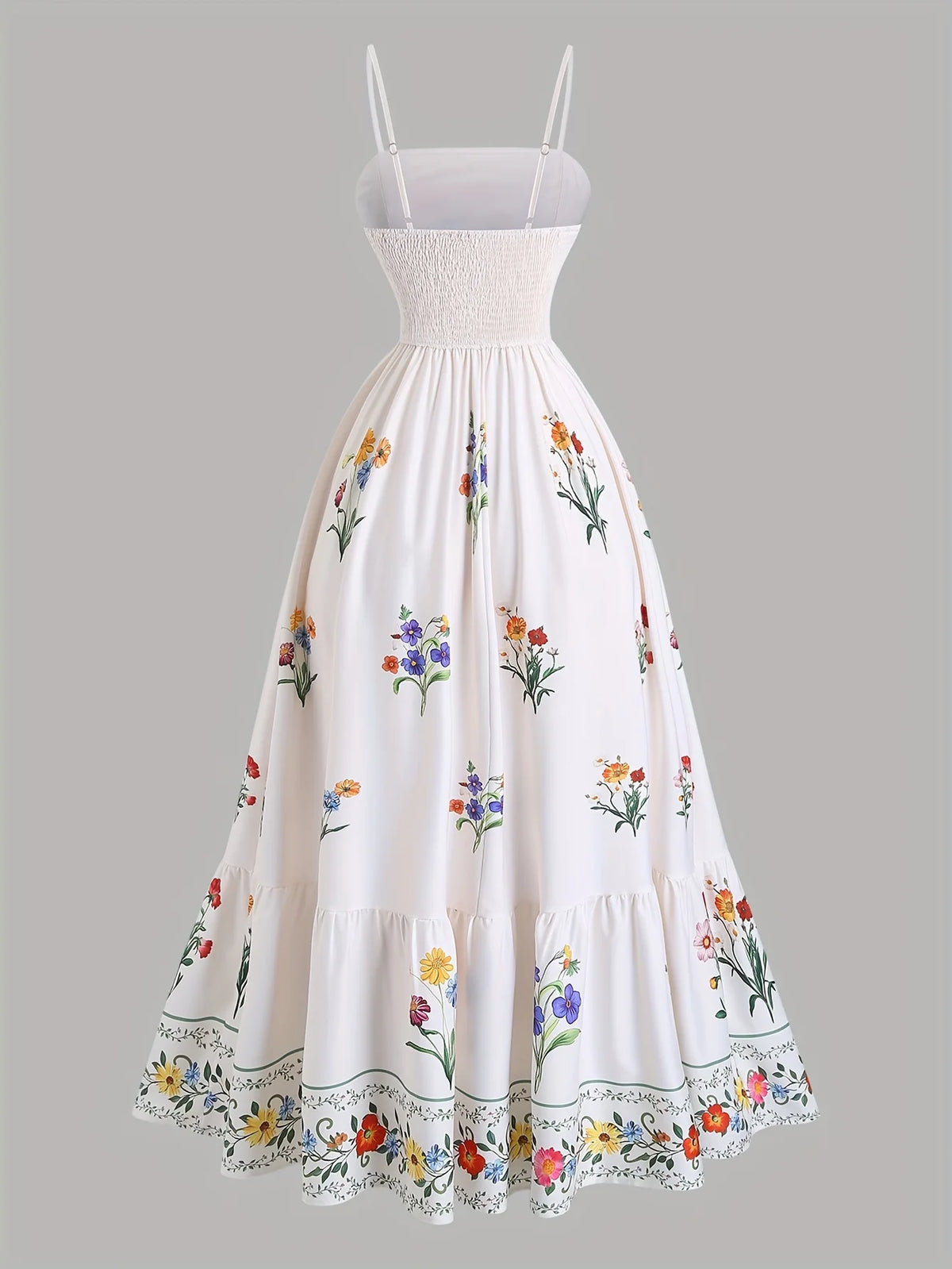 Robe longue bohème grande taille, tombé fluide et estival