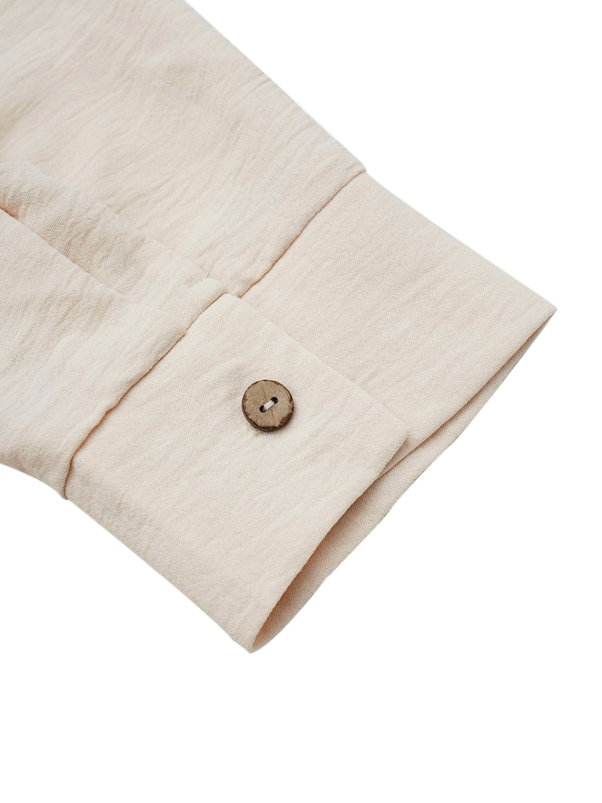 Robe longue grande taille — Écru bohème et taille smockée