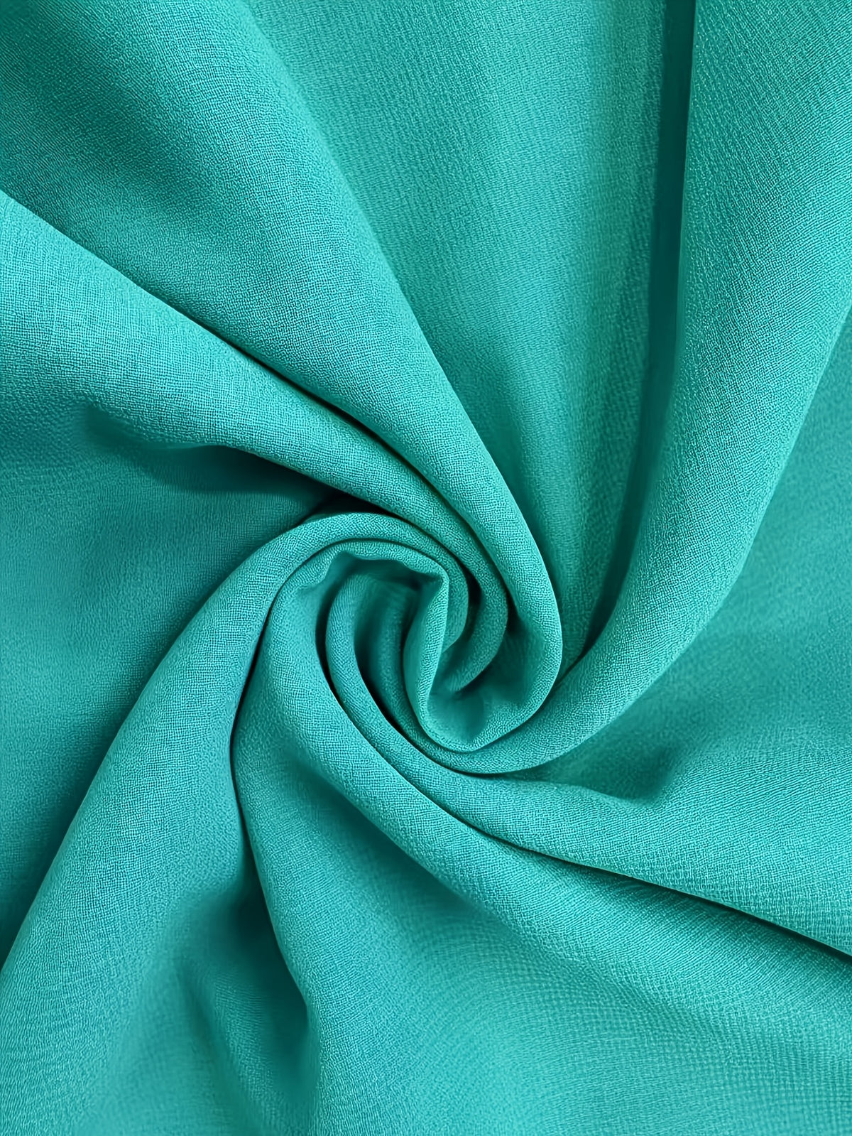 Robe longue grande taille — Mousseline à ceinture nouée