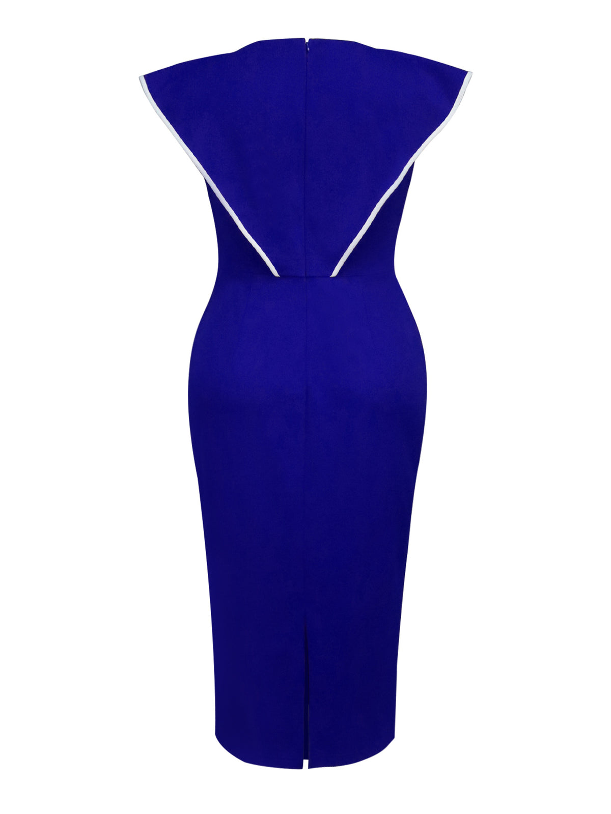 Robe midi grande taille — Volant asymétrique et grande fleur