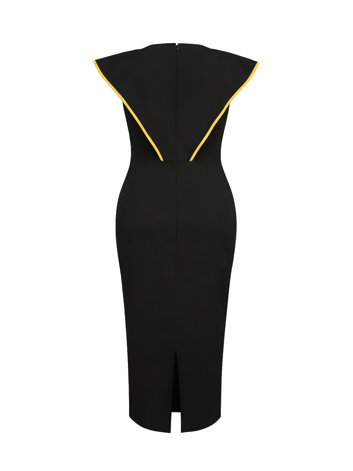 Robe midi grande taille — Volant asymétrique et grande fleur