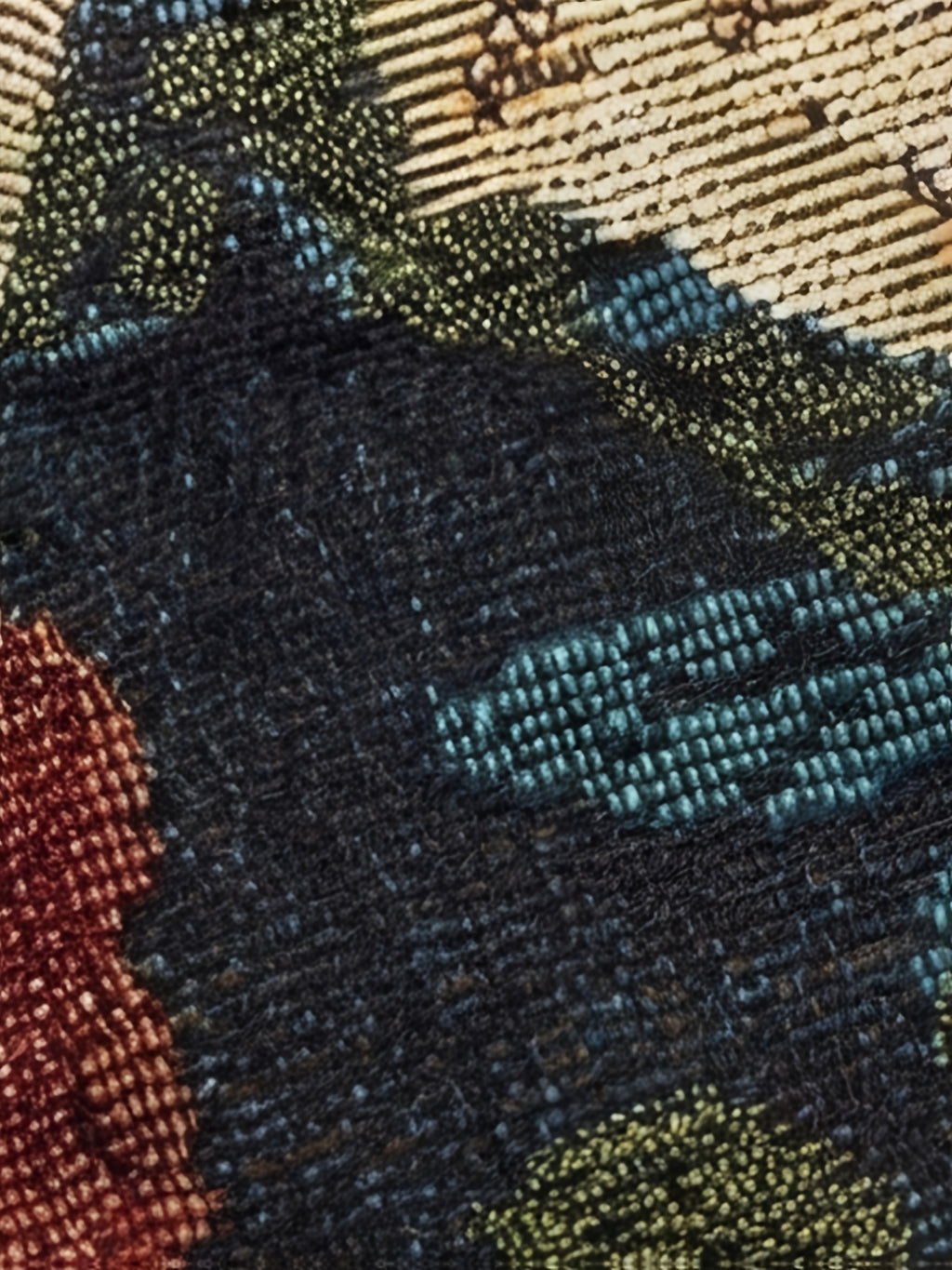 Robe de soirée grande taille — Buste jacquard et jupe noire