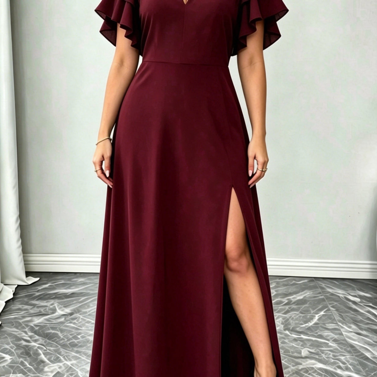 Rouge foncé-A