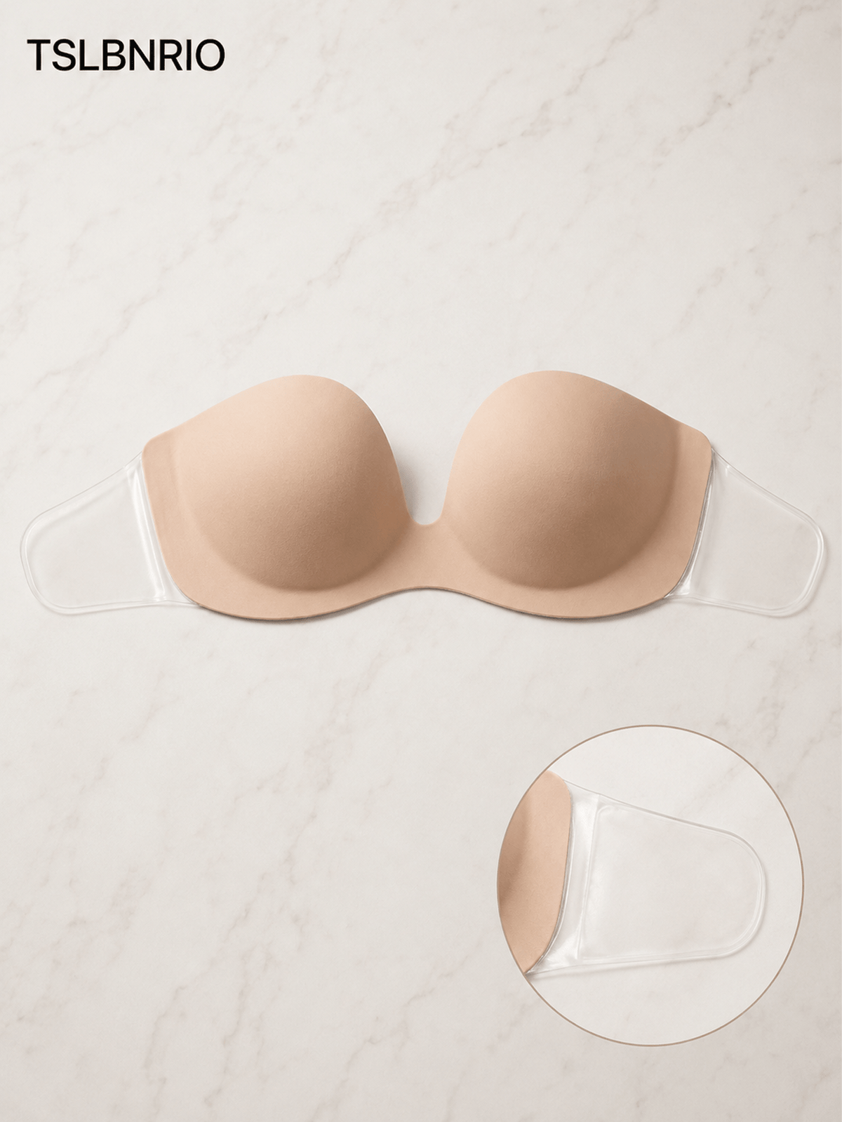 Soutien-gorge adhésif grande taille — Avec 100 cache-tétons