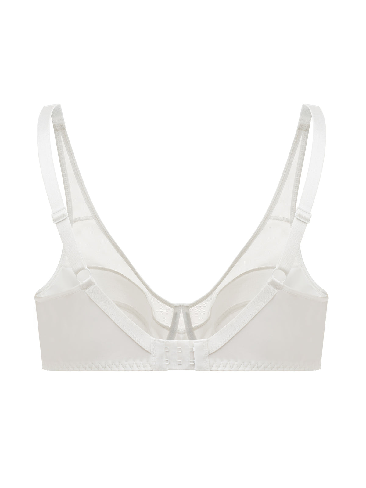 Soutien-gorge grande taille — Voile clair sur bonnet armé