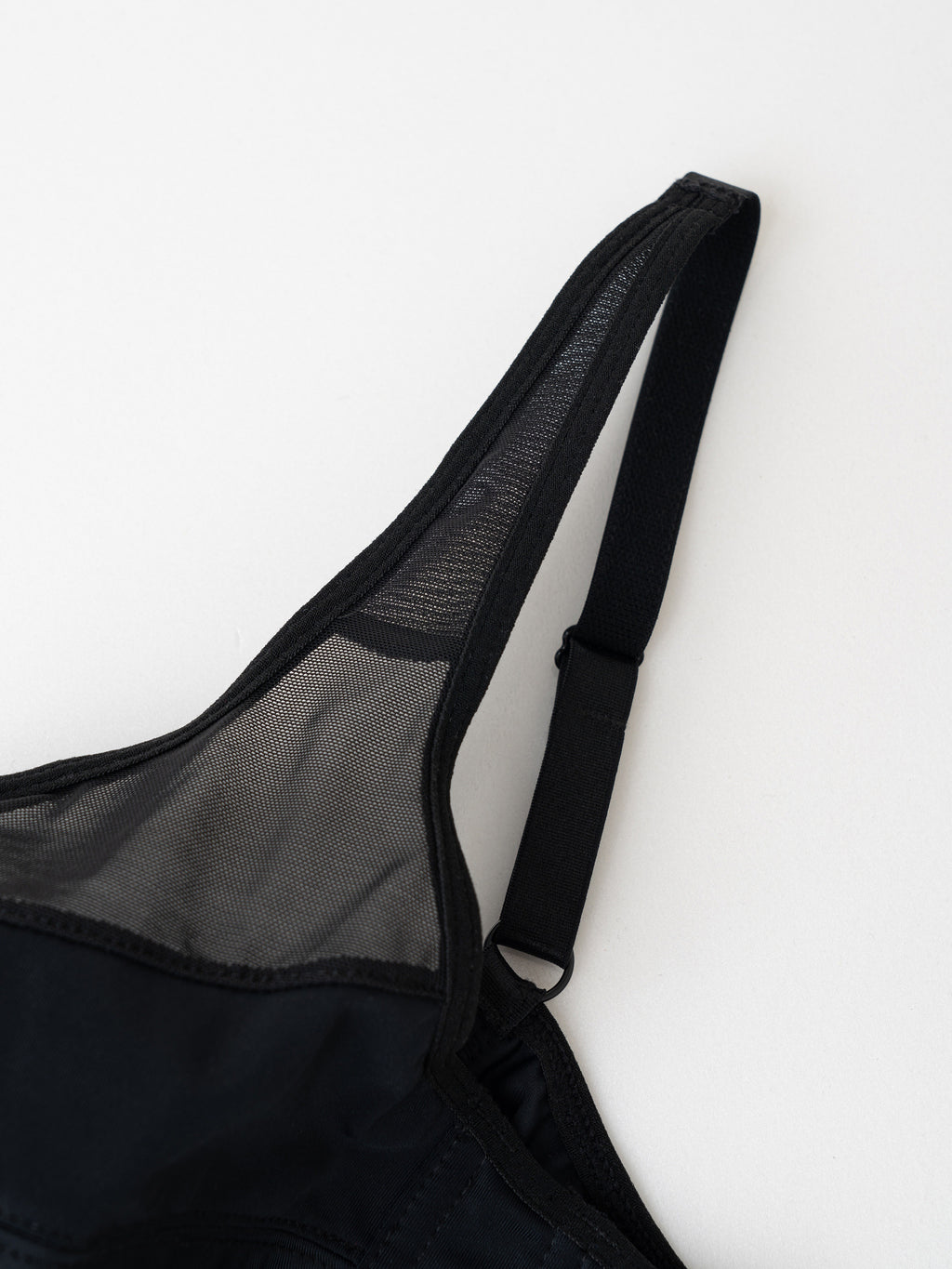 Soutien-gorge grande taille — Voile clair sur bonnet armé