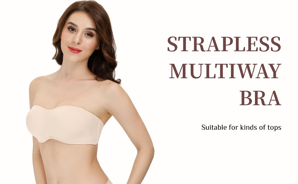 Soutien-gorge bandeau grande taille, bonnets moulés, 29 tailles