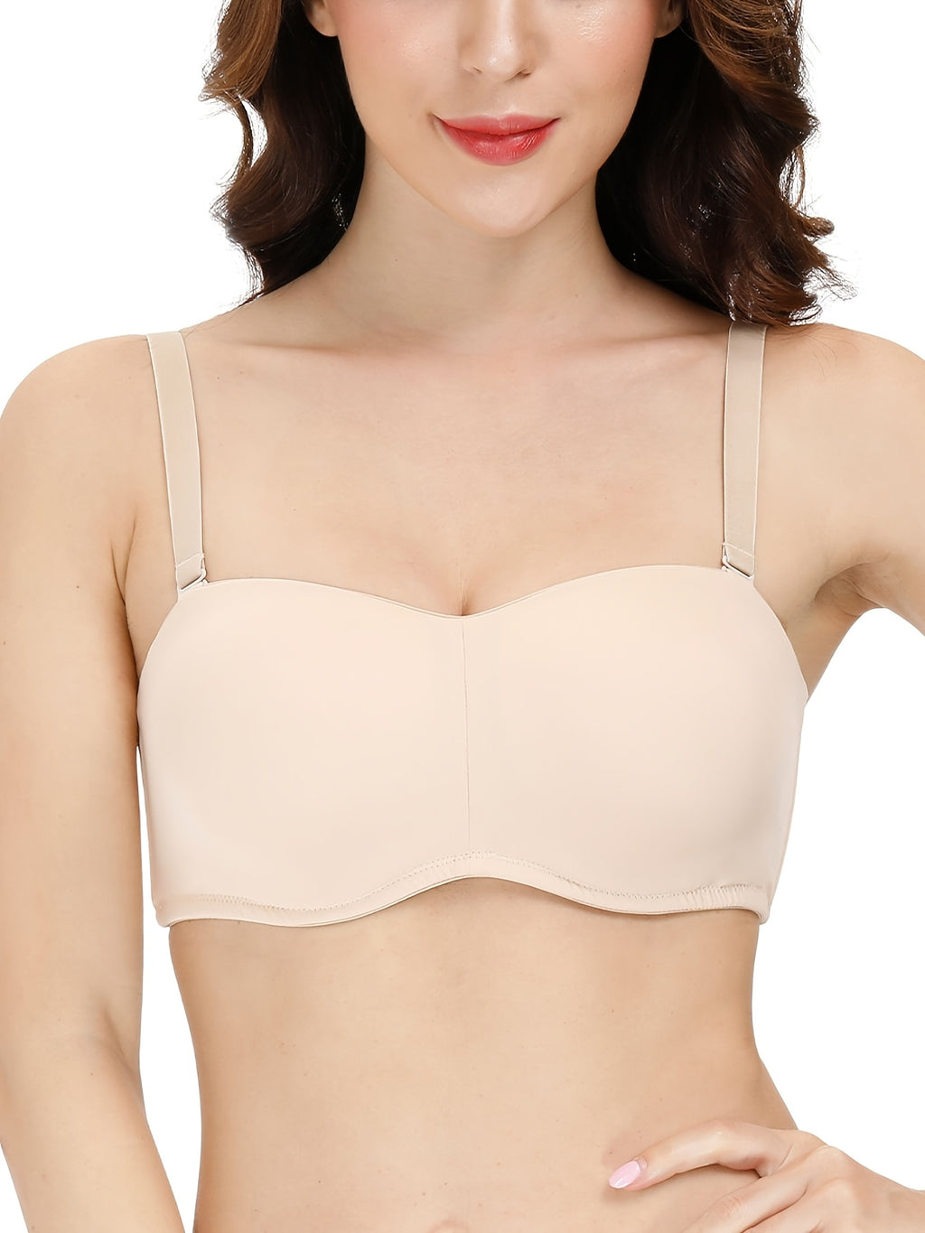 Soutien-gorge bandeau grande taille, bonnets moulés, 29 tailles