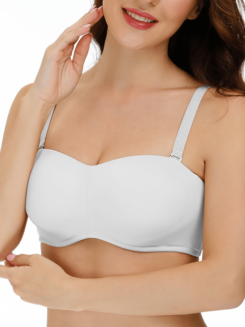 Soutien-gorge bandeau grande taille, bonnets moulés, 29 tailles