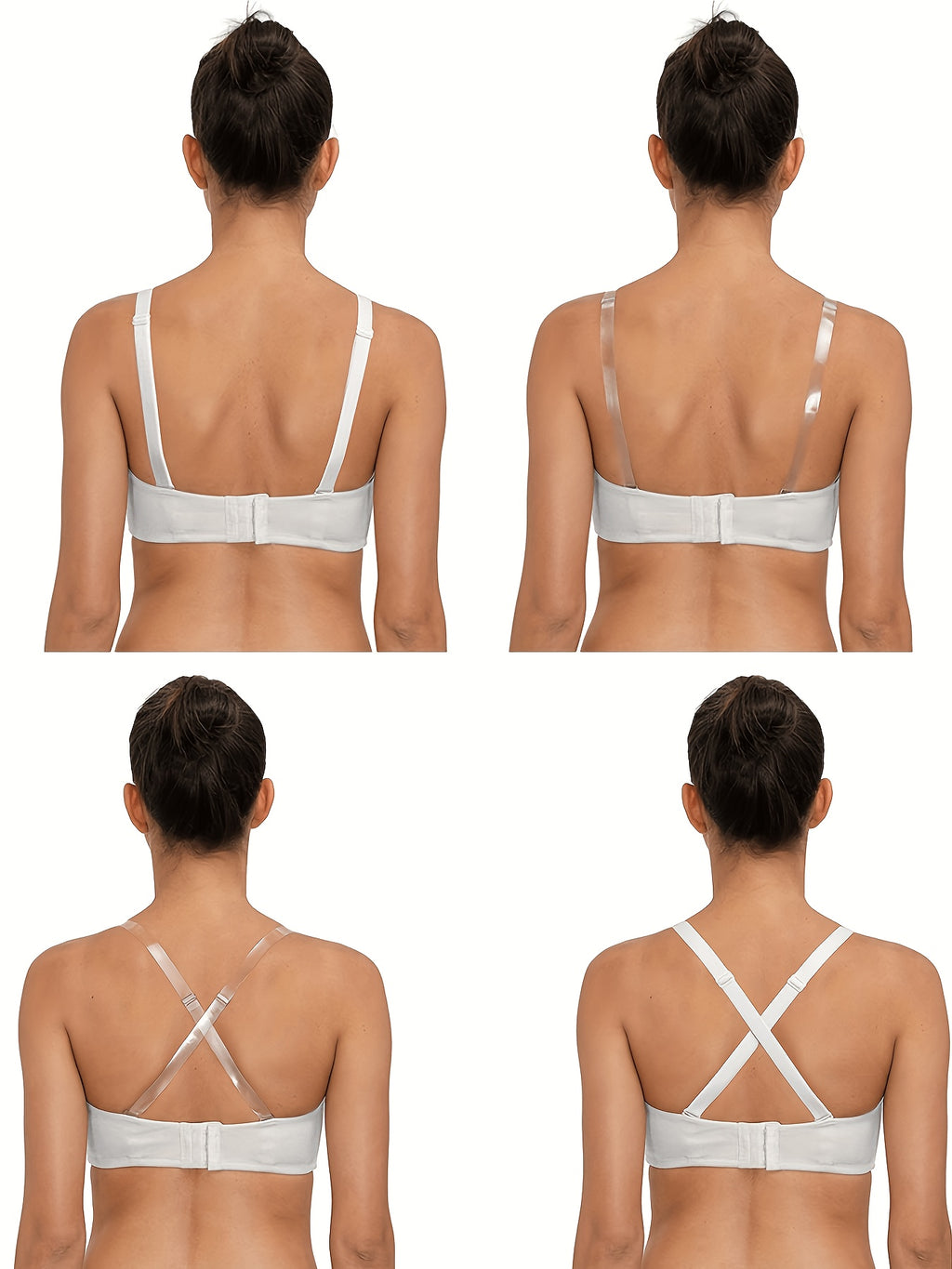 Soutien-gorge bandeau grande taille, bonnets moulés, 29 tailles