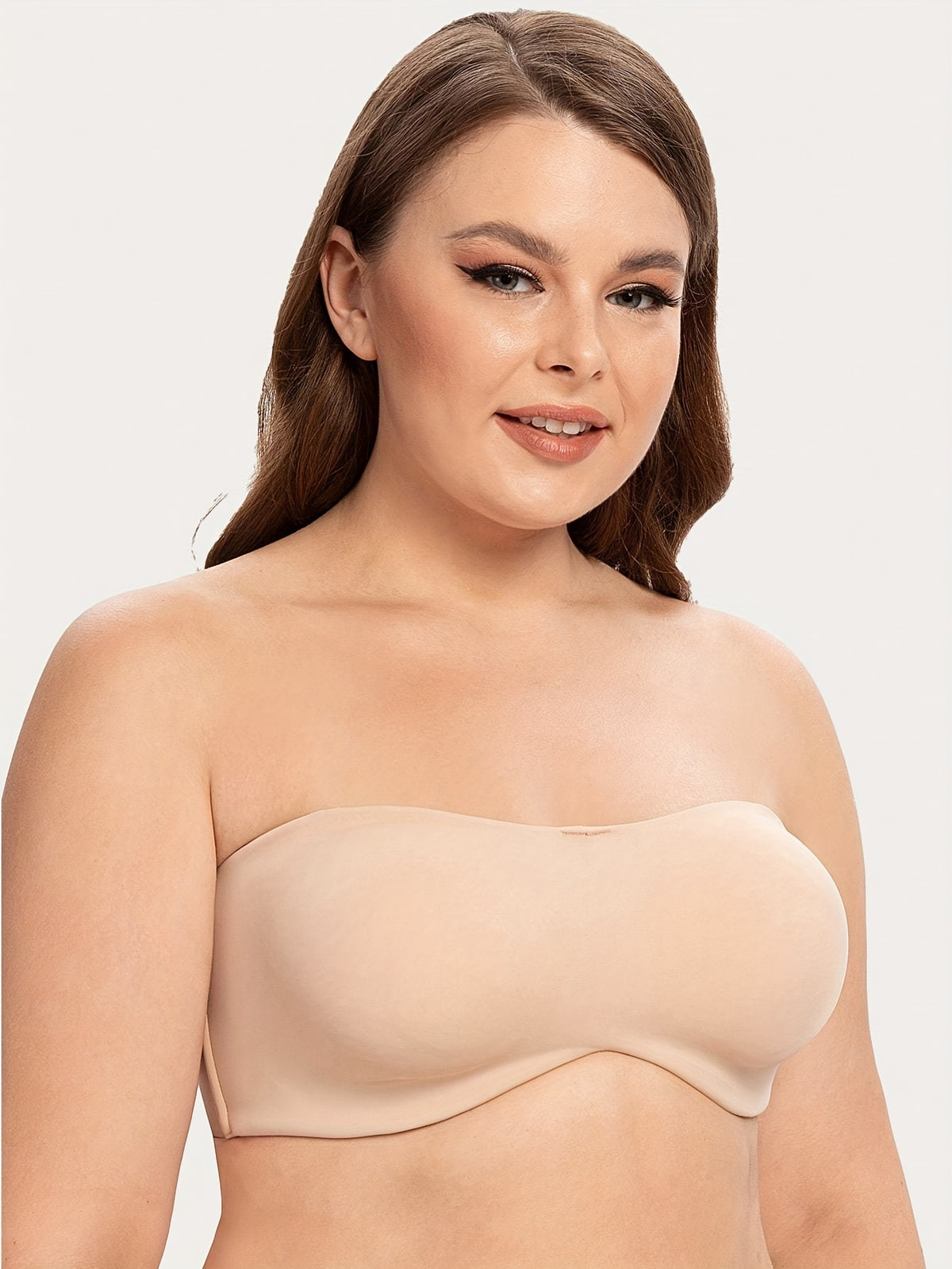 Soutien-gorge bandeau grande taille — Six teintes jusqu'au 90H