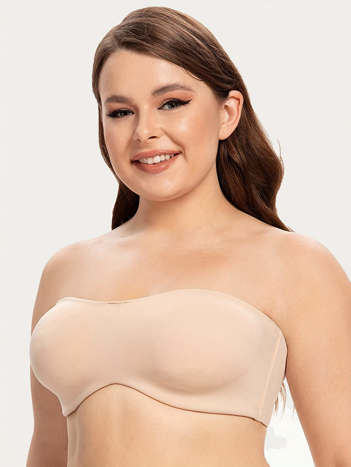 Soutien-gorge bandeau grande taille — Six teintes jusqu'au 90H