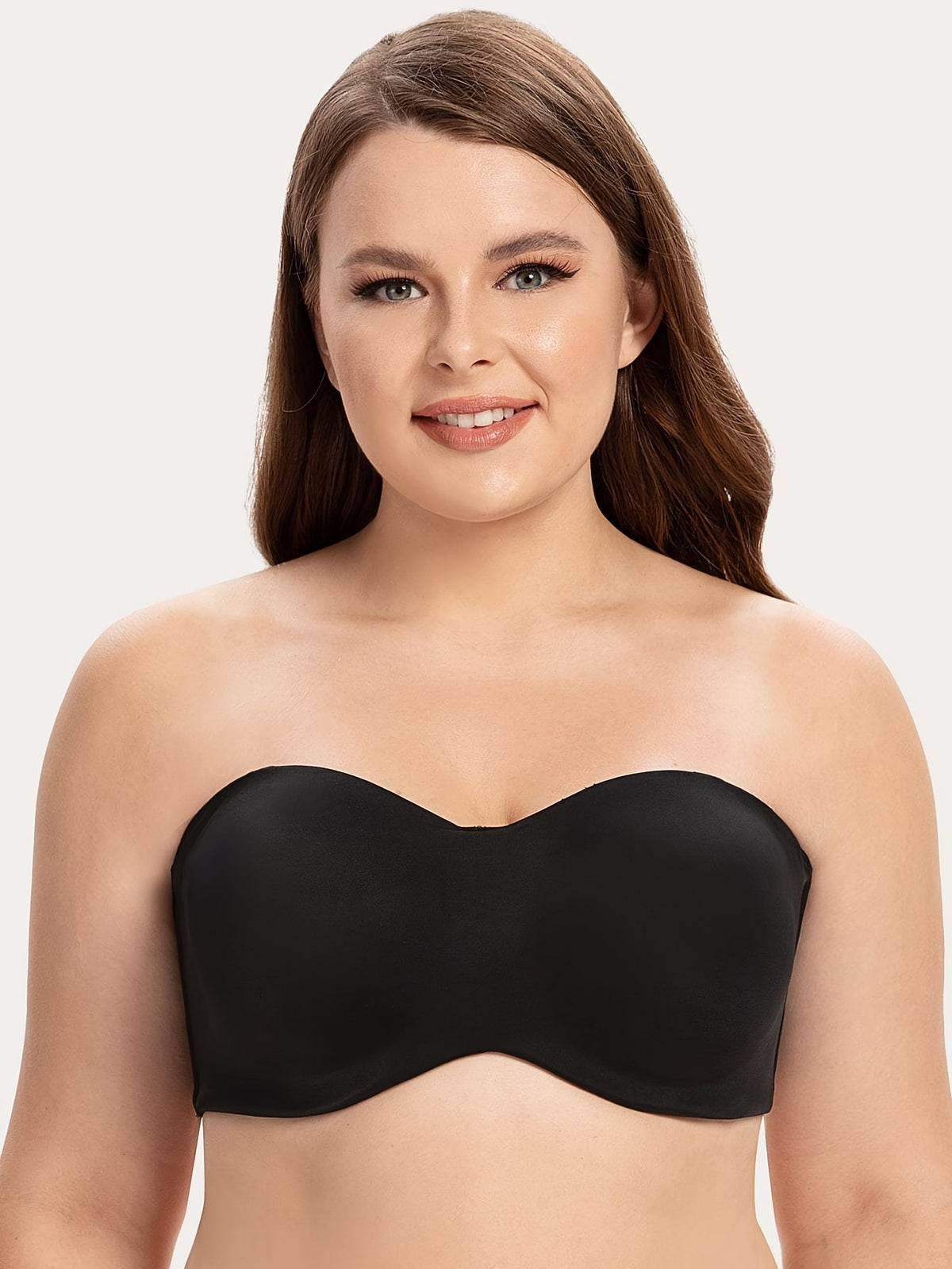 Soutien-gorge bandeau grande taille — Six teintes jusqu'au 90H