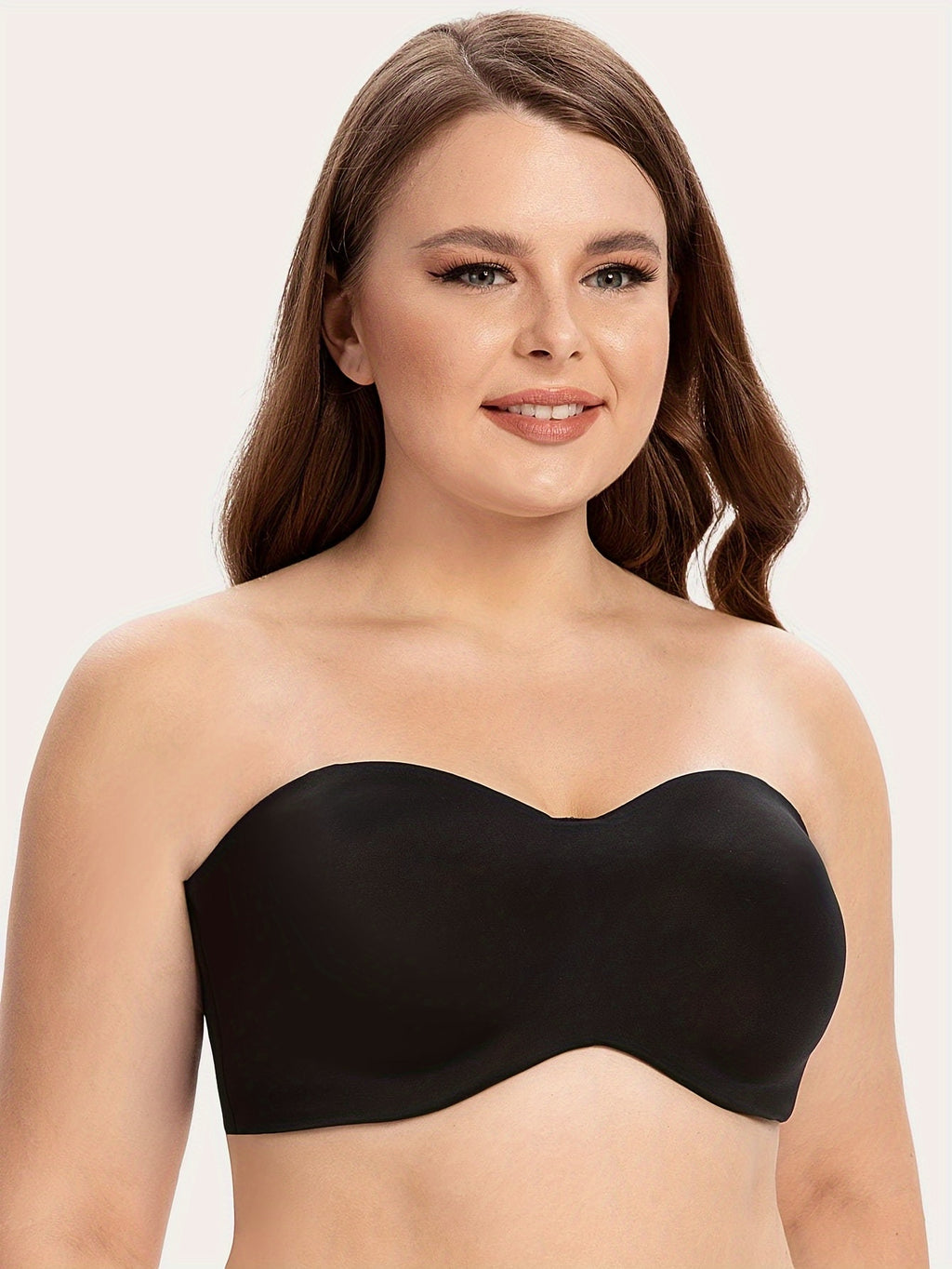 Soutien-gorge bandeau grande taille — Six teintes jusqu'au 90H