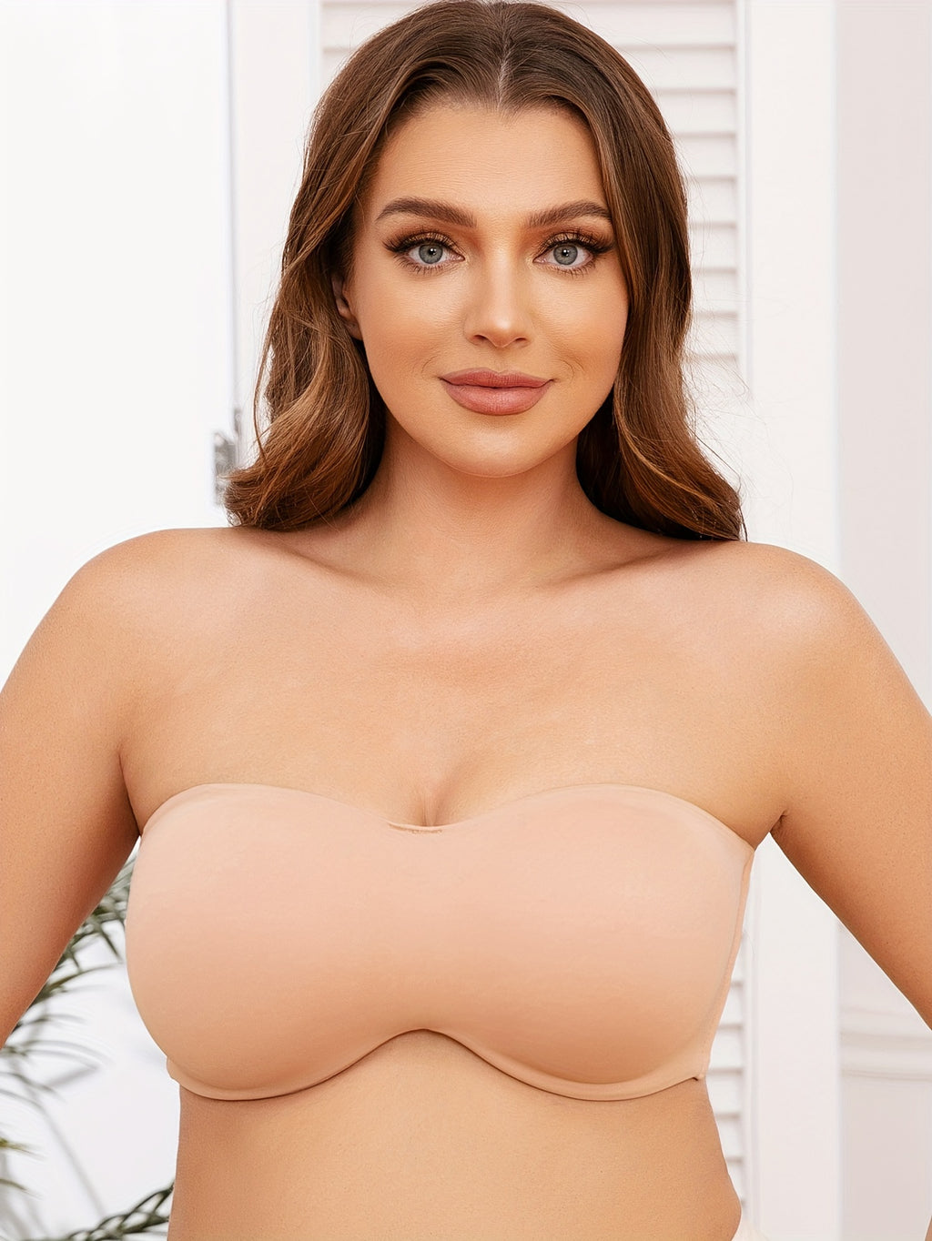 Soutien-gorge bandeau grande taille — Six teintes jusqu'au 90H