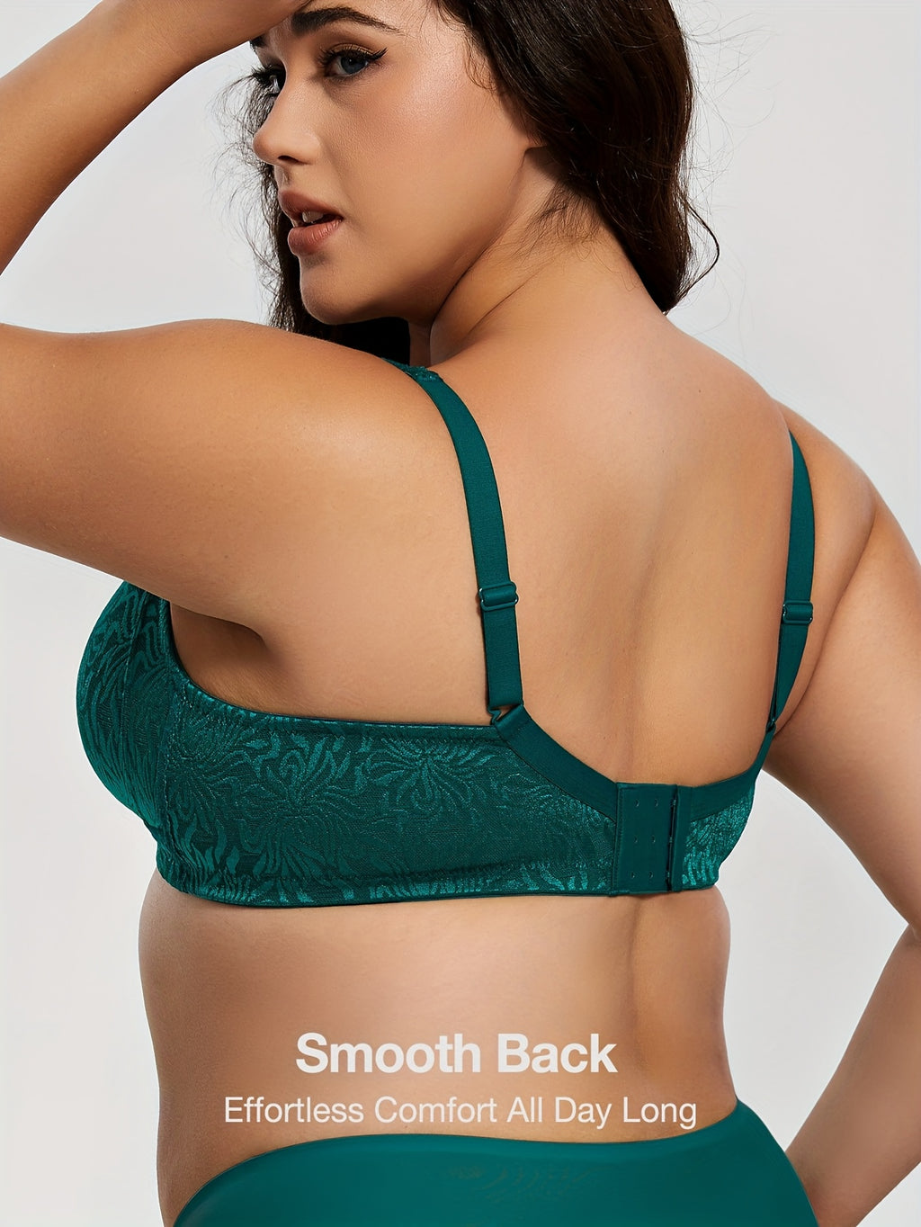 Soutien-gorge grande taille — Bretelles larges matelassées