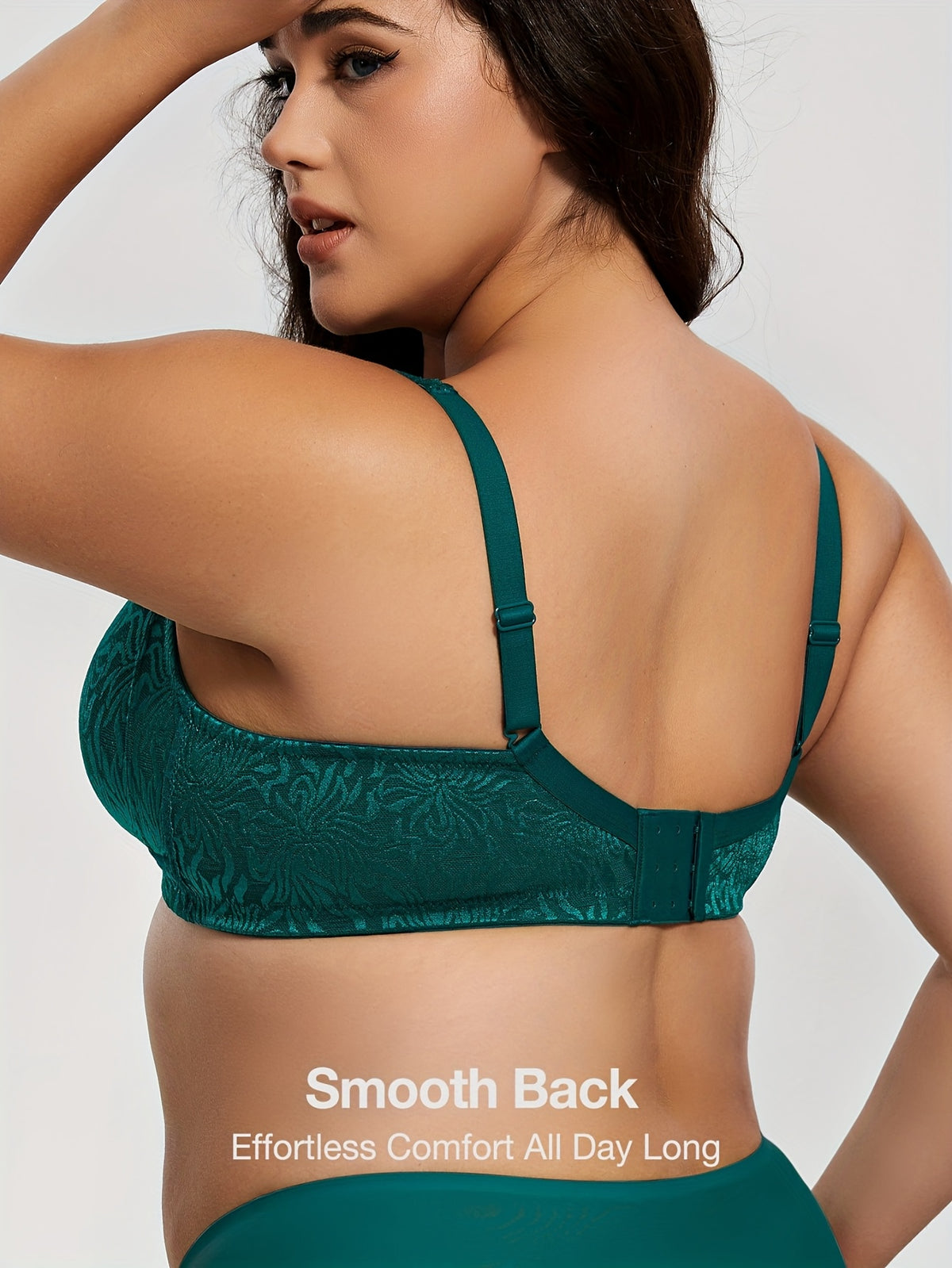 Soutien-gorge grande taille — Bretelles larges matelassées