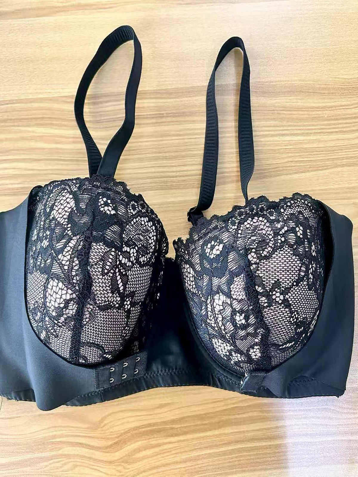 Bustier convertible grande taille — Dentelle blanche ou noire