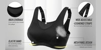 Soutien-gorge de sport grande taille — Bonnets cousus un à un
