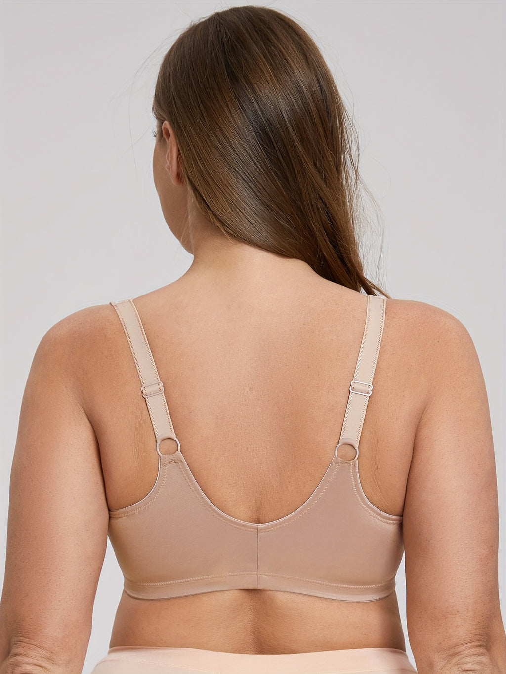 Soutien-gorge grande taille — Dentelle florale non doublée