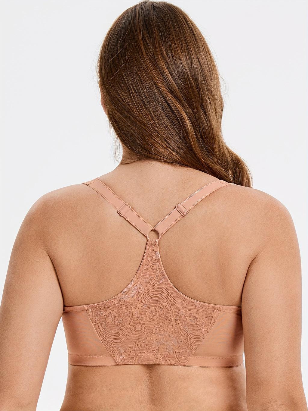 Soutien-gorge grande taille — Dos nageur, bleu et violet