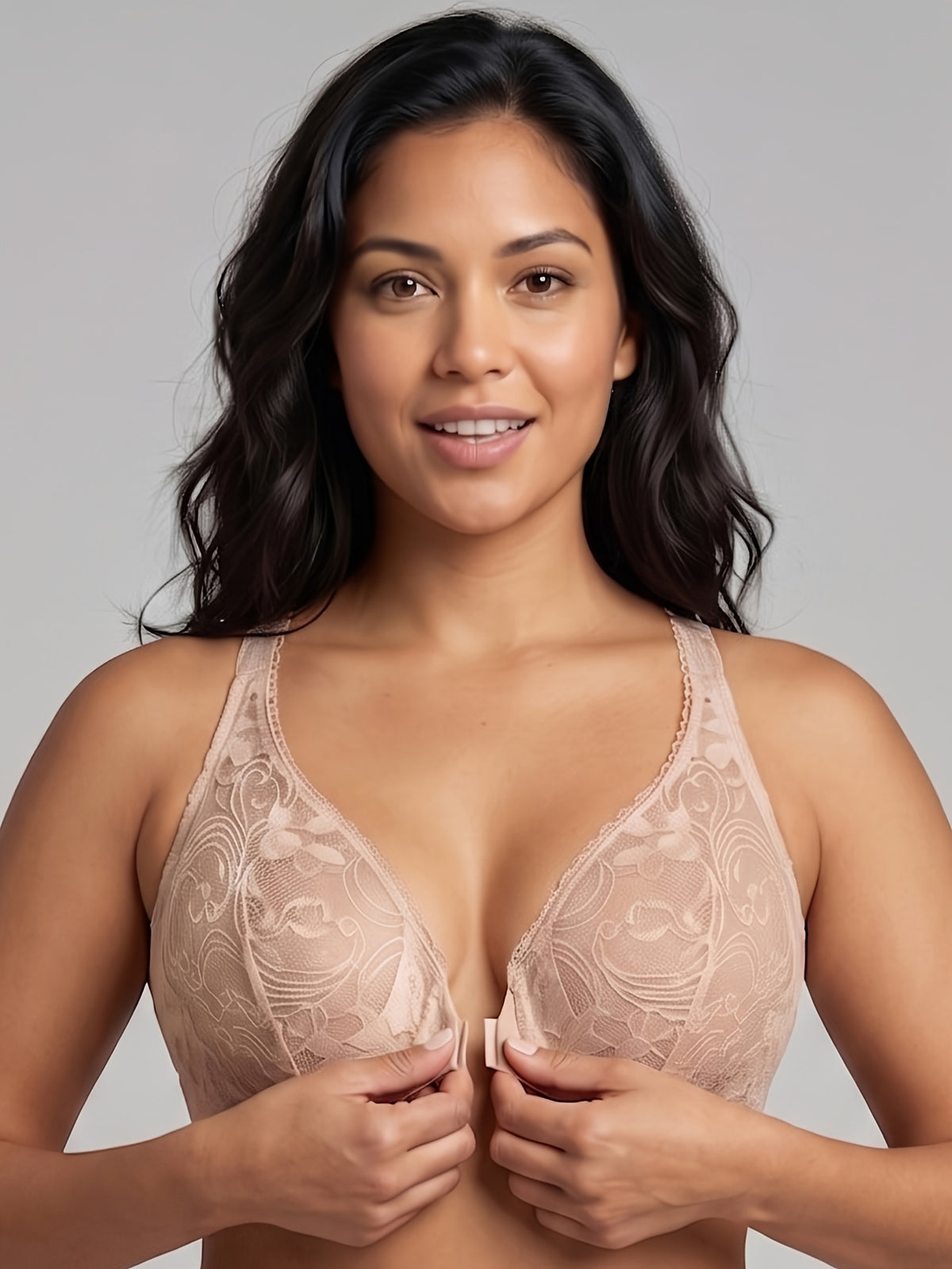 Soutien-gorge grande taille — Dos nageur, bonnet jusqu'au H