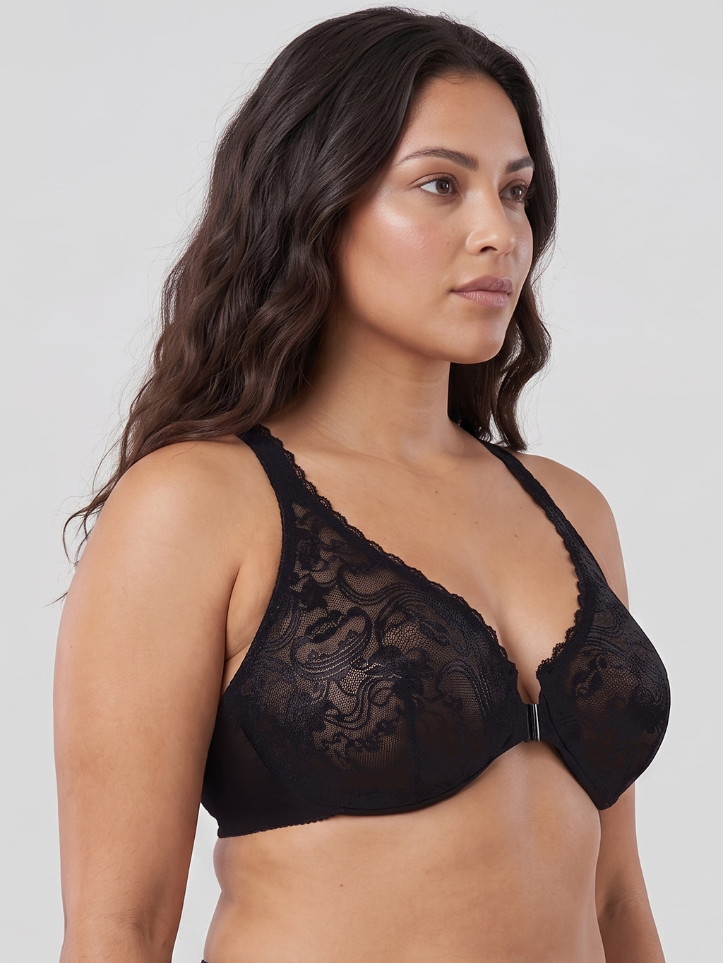 Soutien-gorge grande taille — Dos nageur, bonnet jusqu'au H