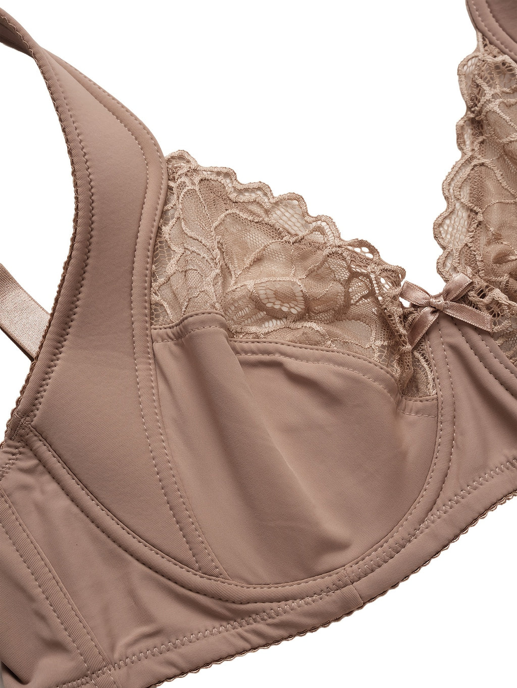 Soutien-gorge grande taille — Ailes hautes et haut ajouré