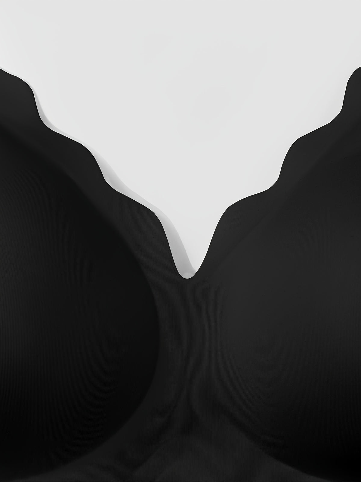 Soutien-gorge grande taille — Encolure festonnée sans armature