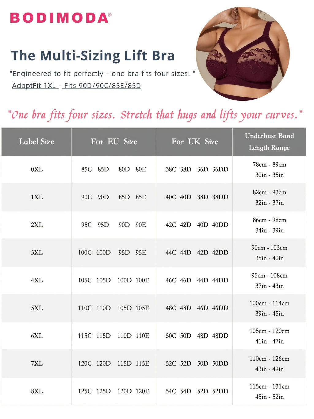 Soutien-gorge grande taille — Dentelle doublée ton chair