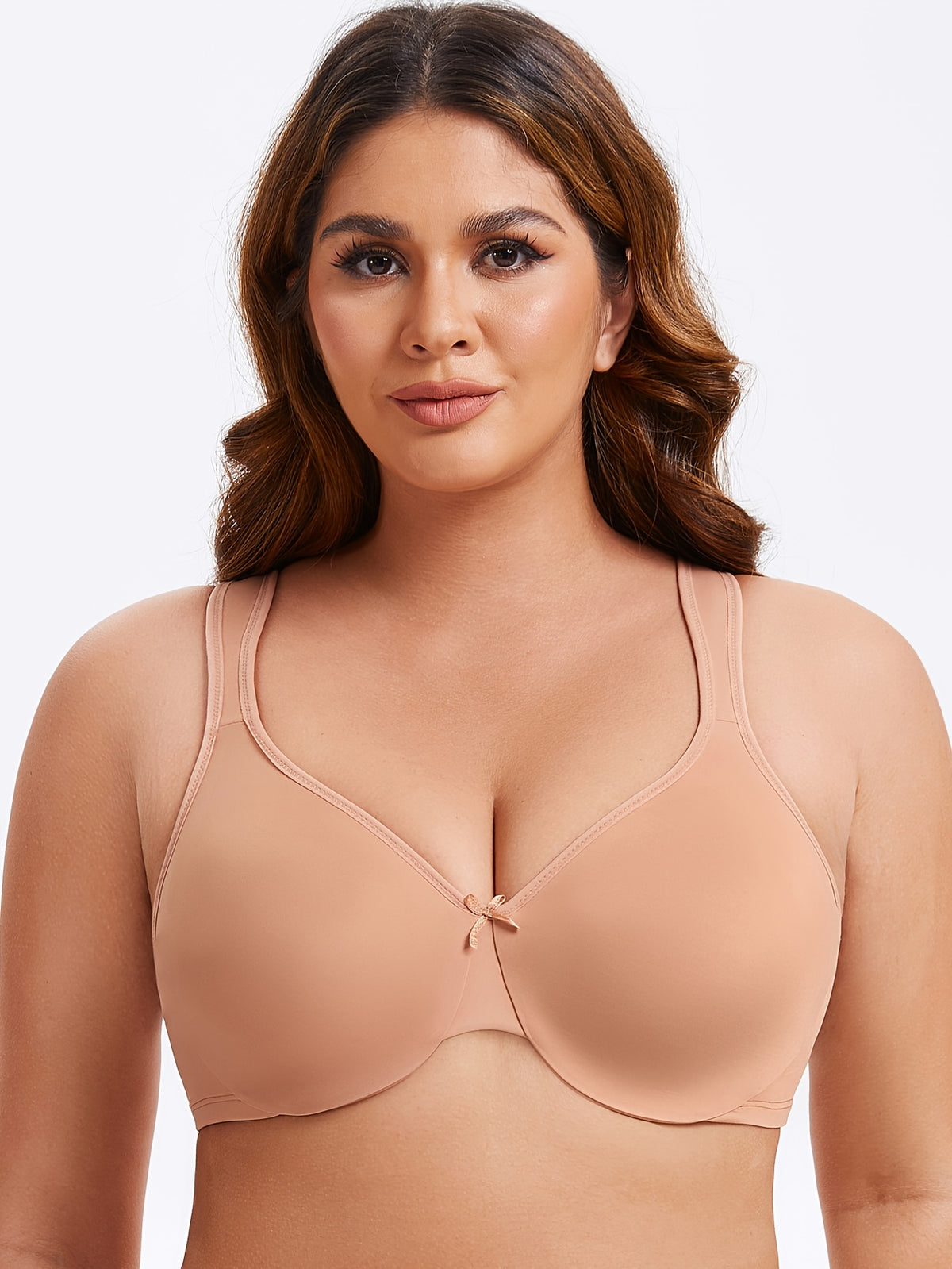 Soutien-gorge minimiseur grande taille — Bonnet sans couture
