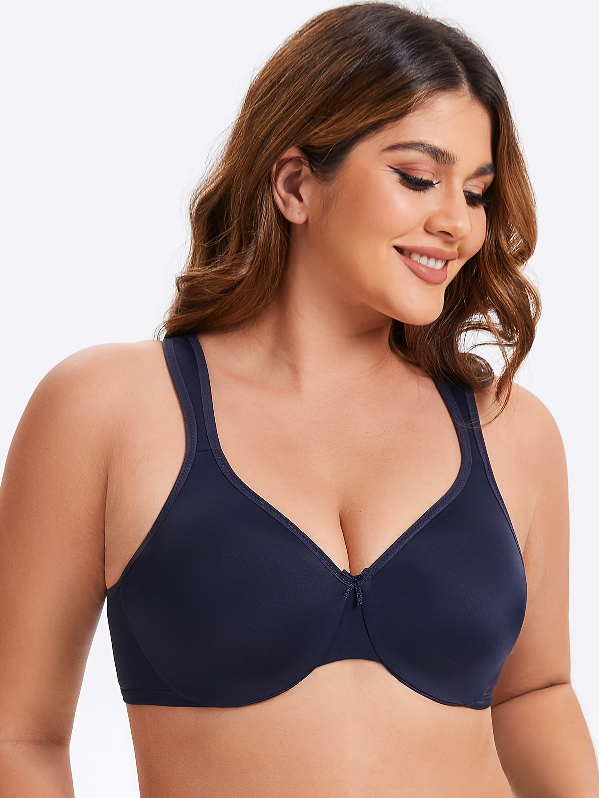 Soutien-gorge minimiseur grande taille — Bonnet sans couture