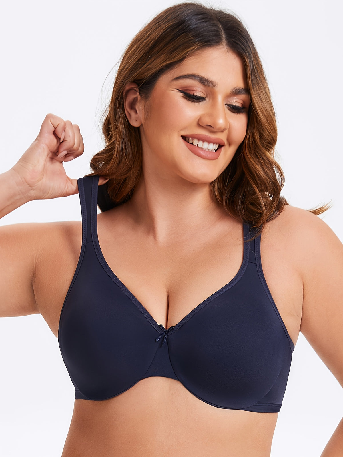 Soutien-gorge minimiseur grande taille — Bonnet sans couture