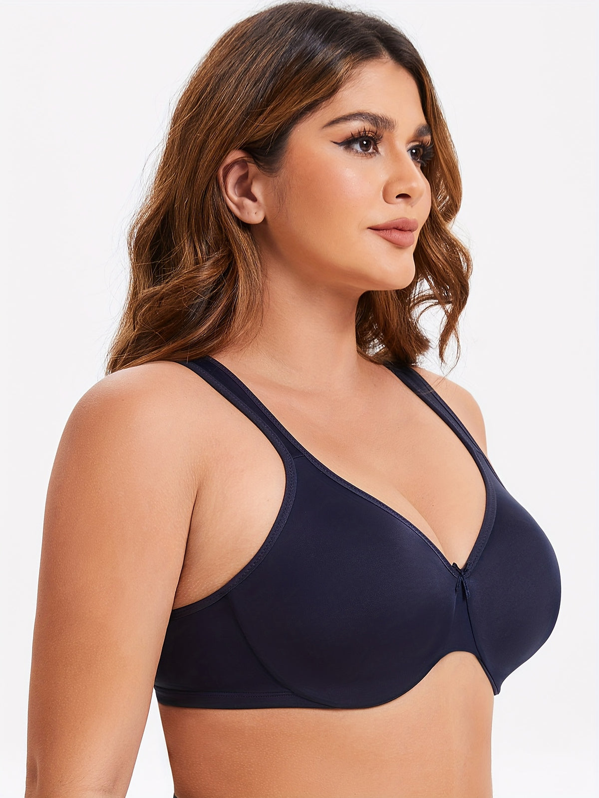 Soutien-gorge minimiseur grande taille — Bonnet sans couture