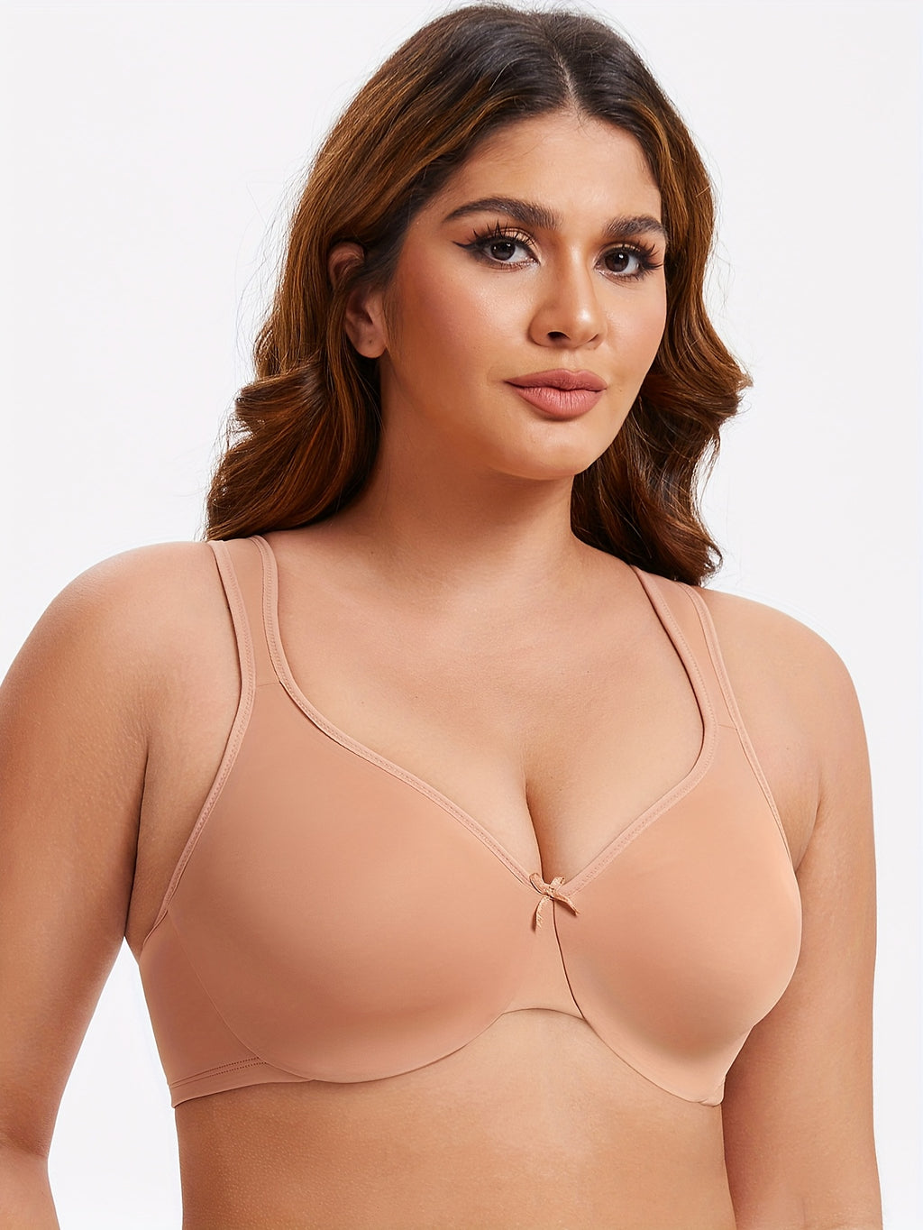 Soutien-gorge minimiseur grande taille — Bonnet sans couture