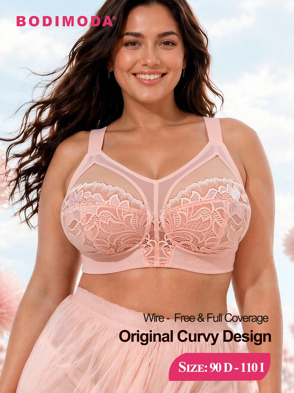 Soutien-gorge minimiseur sans armature
