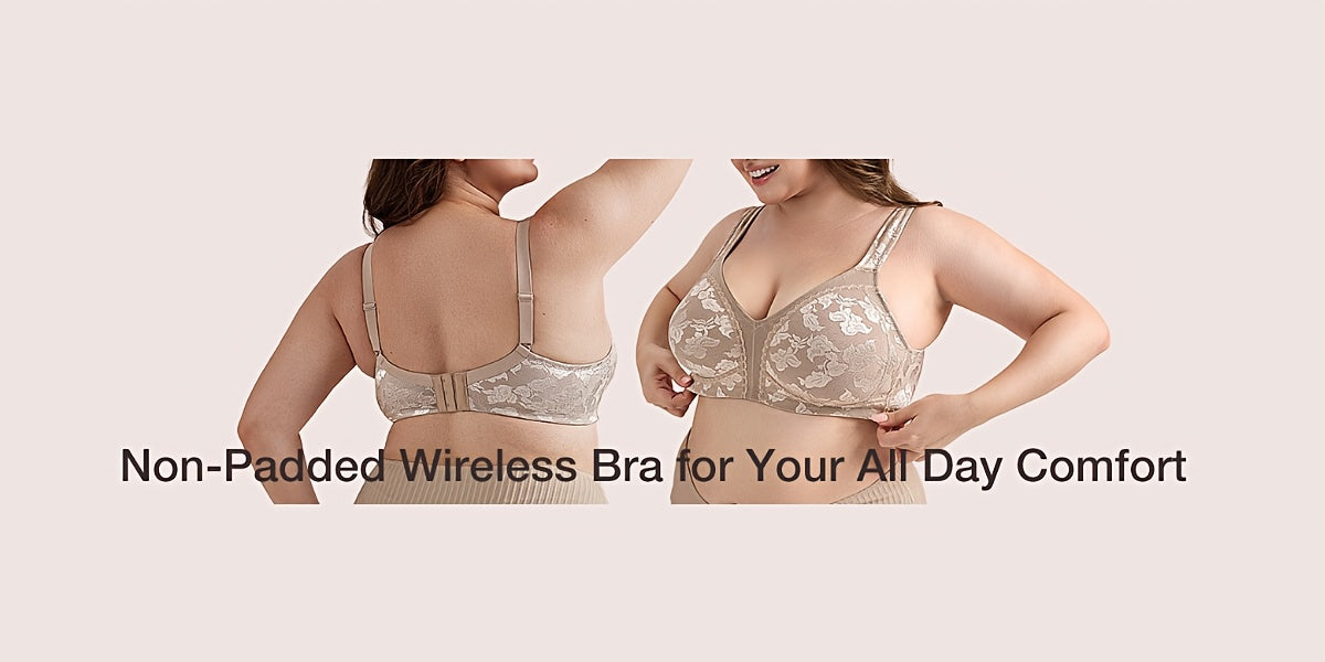 Soutien-gorge grande taille, relief