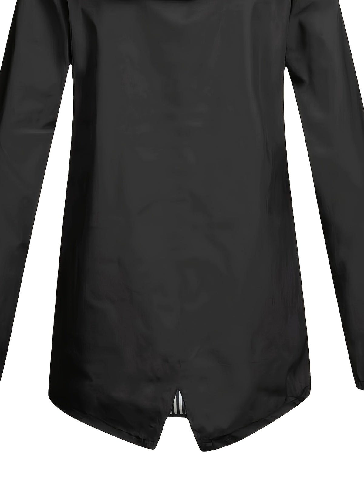 Veste grande taille, capuche, poches plaquées, esprit décontracté, détail du tissu